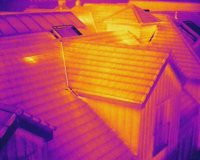 Thermal Imaging Roof Survey Image Luton